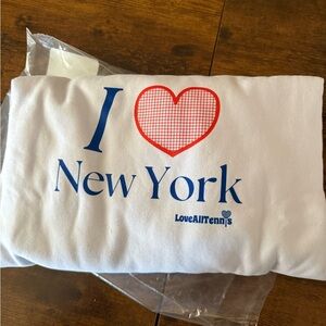 I Love New York White Sweatshirt